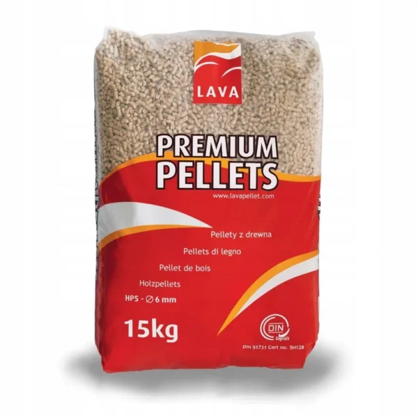 Palete com pellets 6 mm 975 kg LAVA™